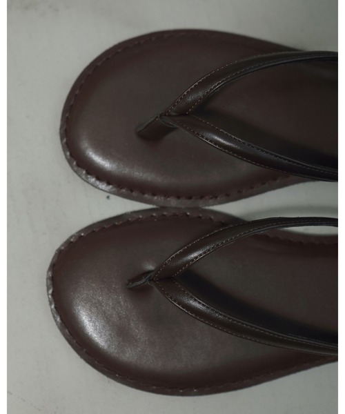 アンヌーク　Ecoleather Tong Sandals Ecoleather Tong Sandals（サンダル）｜anuke（アンヌーク）の