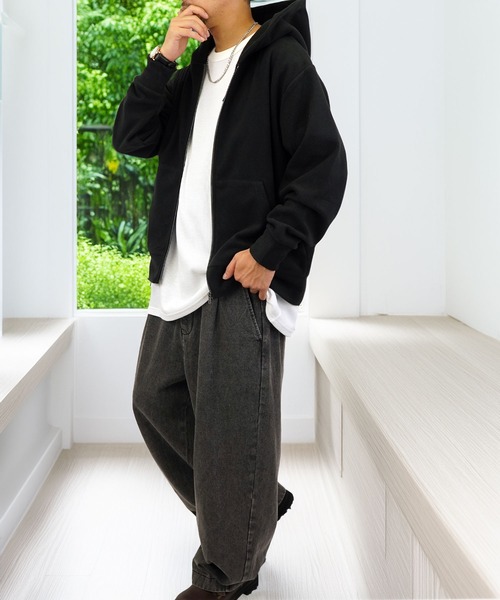 LGBフリースパーカー size0 BAYBLO パーカー (GV)ユニセックス フリース フルZIPパーカー