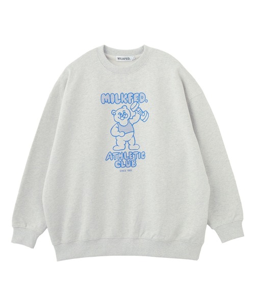 トレーナー スウェット MILKFED. ATHLETIC CLUB SWEAT TOP レディース メンズ