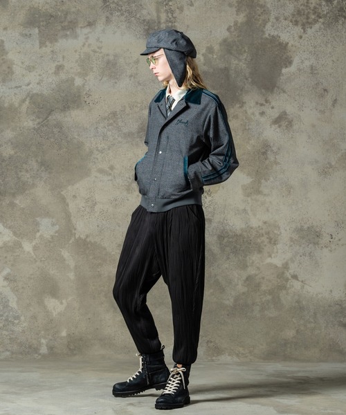 glamb（グラム） ブルゾン アウター Glen Check Line Blouson / グレン
