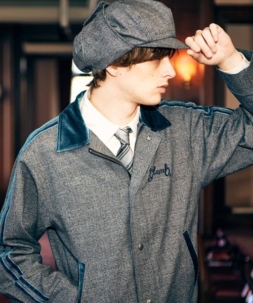glamb（グラム） ブルゾン アウター Glen Check Line Blouson / グレン