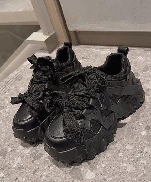 【ALEXANDERWANG】レディース チャンキースニーカー スニーカー 太紐厚底チャンキースニーカー レディース