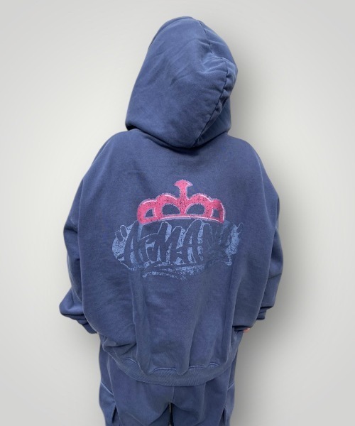 ATMARK パーカー 「2サイズ展開 / UNISEX 」ATMARKクラウンロゴ