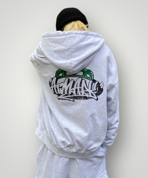 ATMARK パーカー 「2サイズ展開 / UNISEX 」ATMARKクラウンロゴ