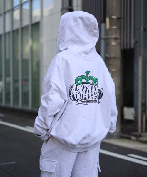 ATMARK パーカー 「2サイズ展開 / UNISEX 」ATMARKクラウンロゴ