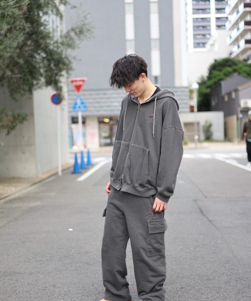 Kith 黒 フルジップパーカー＆パンツ セットアップ S Kith 黒 フルジップパーカー＆パンツ セットアップ S