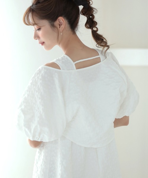 MERAKI ワンピース ボレロセットジャカードワンピース : ZOZOTOWN 
