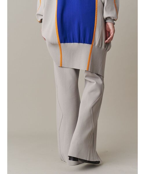 UN3D.（アンスリード） パンツ WAVE LINE KNIT PT / ウェーブライン