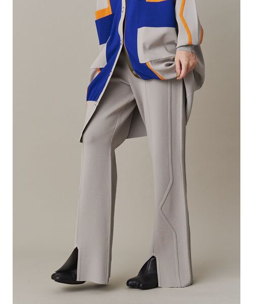 UN3D.（アンスリード） パンツ WAVE LINE KNIT PT / ウェーブライン