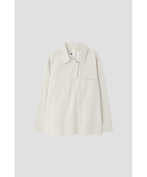 トップス MHL. WOOL COTTON TWILL MHL. ブラウス シャツ COTTON TWILL SHIRTING レディース
