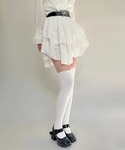 ニーハイ 靴下 ニーハイソックス 韓国風くしゅ...の詳細画像3