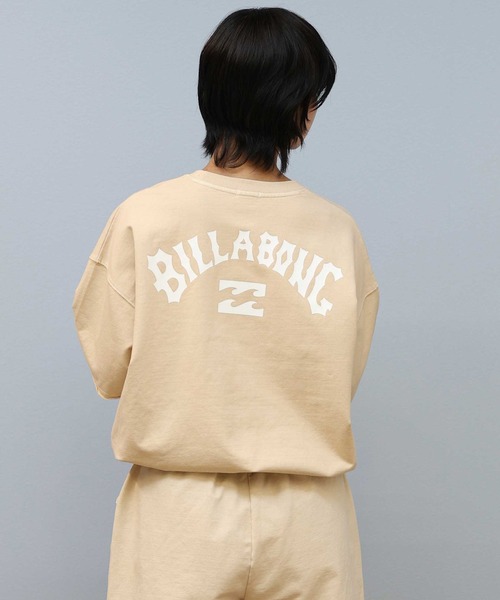 トレーナー スウェット BILLABONG/ビラボン セットアップ対応 トレーナー BF013-U05 レディース BILLABONG ビラボン トレーナー レディース 半袖 スウェット