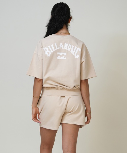 トレーナー スウェット BILLABONG/ビラボン セットアップ対応 トレーナー BF013-U05 レディース BILLABONG ビラボン トレーナー レディース 半袖 スウェット