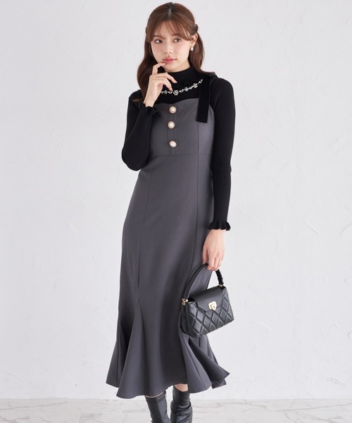 tocco closet（トッコ クローゼット） ジャンパースカート 「ZOZO限定