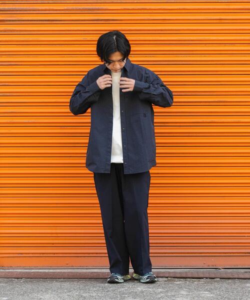 CALEE イージーテーパード トラウザーズ　サイズM CALEE - Vintage type tropical cloth tapered easy slacks