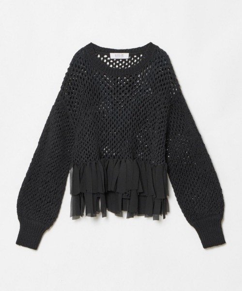 allureville｜【LOULOU WILLOUGHBY】シフォンパピエメッシュプル