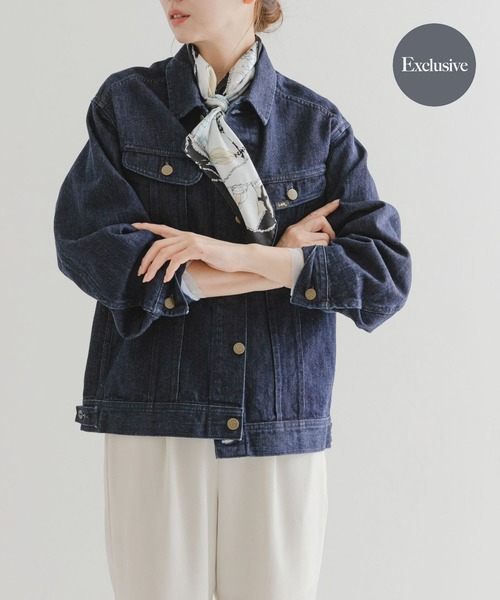 デニムジャケット Gジャン Lee101×ROSSO　レディース Lee デニムジャケット gジャン 「別注」Lee101×ROSSO JACKET