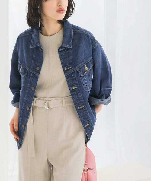 デニムジャケット Gジャン Lee101×ROSSO　レディース Lee デニムジャケット gジャン 「別注」Lee101×ROSSO JACKET