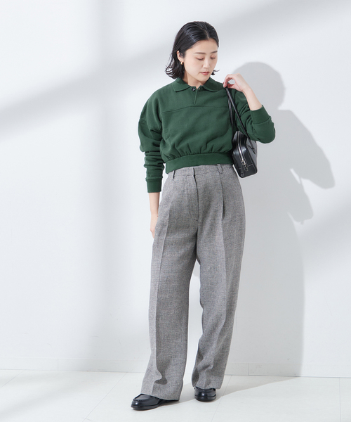 【ライク】INSCRIRE （アンスクリア）スウェット セール】【INSCRIRE /アンスクリア】Vintage Sweat Short Pull