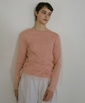 TULLE DOCKING CUT TOPS ...の詳細画像1