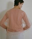 TULLE DOCKING CUT TOPS ...の詳細画像5