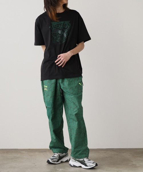 PUMA オリーブグリーン ジャージパンツ レギュラーフィット　XL PUMA オリーブグリーン ジャージパンツ レギュラーフィットXL