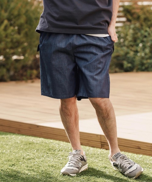 パンツ MAATEE&SONS Chambray Short Pants MAATEE&SONS] マーティー