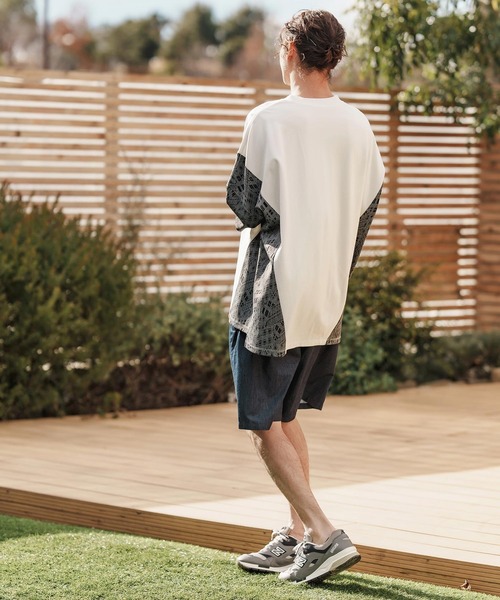 CAMBIO（カンビオ） パンツ mp13375-Chambray Shorts ショートパンツ