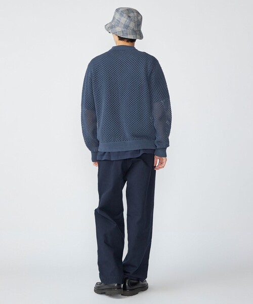SHIPS（シップス） カーディガン SHIPS:「手洗い可能」メッシュ ニット