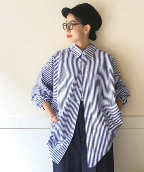 「JOURNAL STANDARD LUXE」 ドルマンスリーブシャツ - グリーン レディース JOURNAL STANDARD LUXE 「JOURNAL LUXE」 ドルマンスリーブ