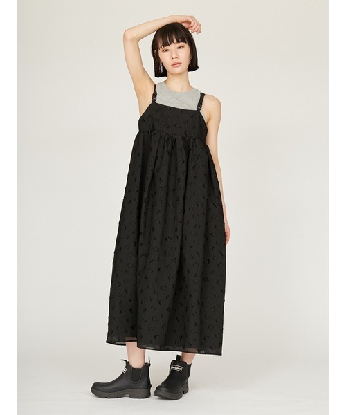 新製品情報も満載 emmi ワンピース ジャガードワークワンピース : ZOZOTOWN Yahoo ワンピース