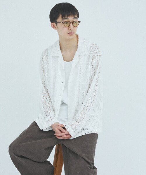 【JOURNAL STANDARD】ジャーナルスタンダード レースシャツ レースシャツ（シャツ/ブラウス）｜JOURNAL STANDARD