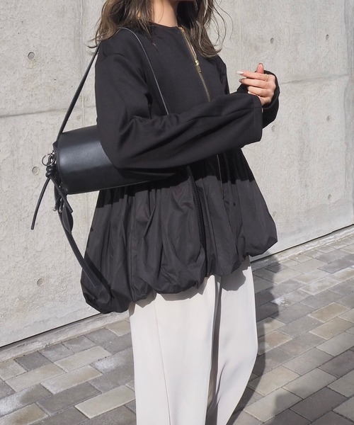 theredthread クラスプバルーンブルゾン アウター トップス 長袖 THEREDTHREAD / ザレッドスレッド】S clasp balloon blouson