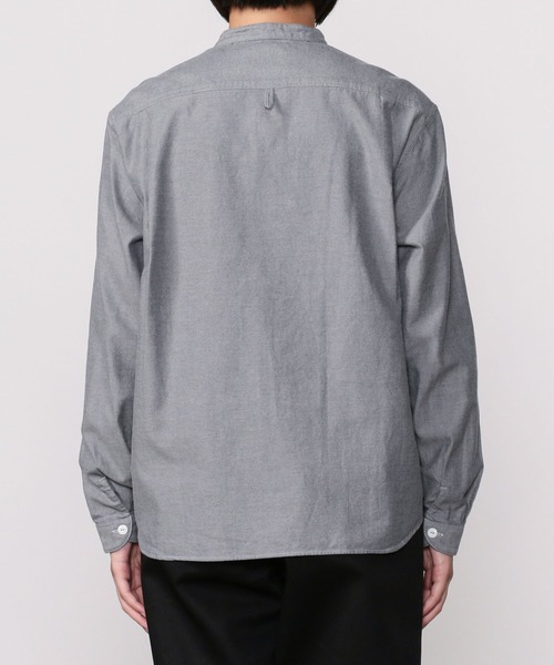 DANTON - DANTON(ダントン) 長袖シャツブラウス サイズ38 M レディース美品  - ベージュ Danton 「DANTON」 長袖ブラウス 38 グレイッシュベージュ