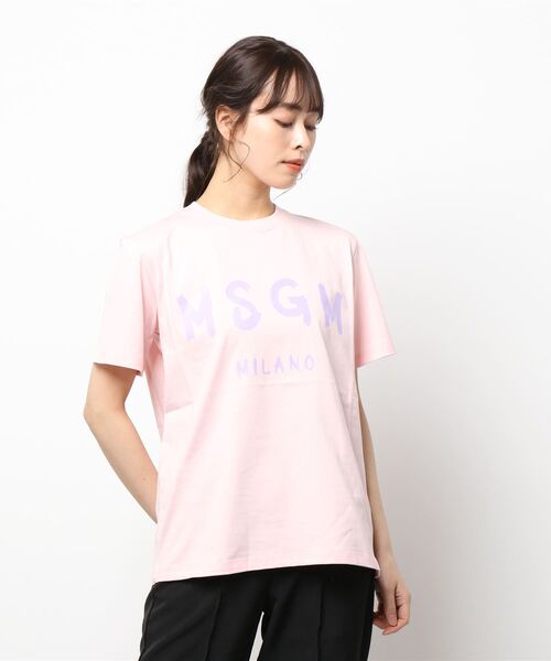 「MSGM」 半袖Tシャツ X-SMALL パープル レディース