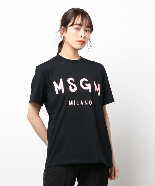「MSGM」 半袖Tシャツ X-SMALL パープル レディース