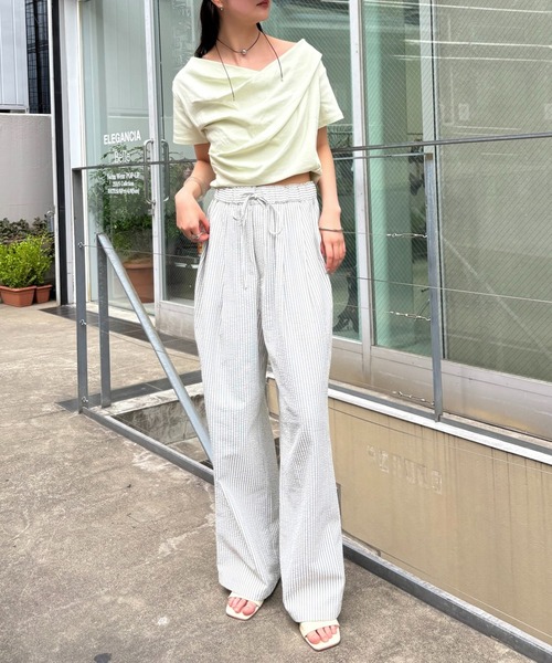 tシャツ オフショルカットソー586711 レディース オフショルカットソー586711（Tシャツ/カットソー）｜Andemiu