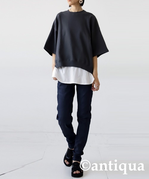 [antiqua] [patterntorso] обтягивающие джинсы брюки M non woshu женский 