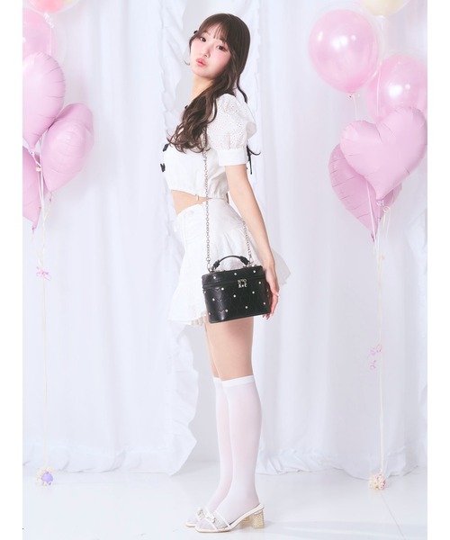 Me roir ハートバニティBAG【pink】 Me roir ハートバニティBAG【pink】 - メルカリ