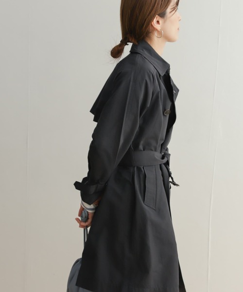 「URBAN RESEARCH DOORS」 トレンチコート MEDIUM ネイビー レディース