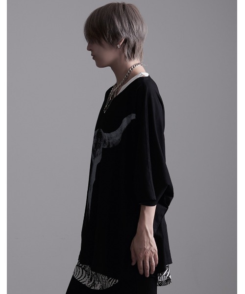 NOVESSEL tシャツ 「NOVESSEL/ノベセル」シープポンチョTEE＆総柄
