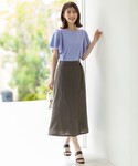 tシャツ 着映えフリルスリーブ カットソー レ...の詳細画像5