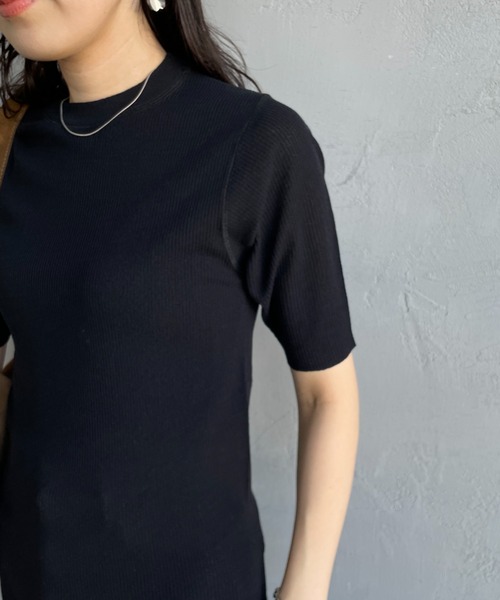 コットンクルーネック ロングスリーブTシャツ （カットソー