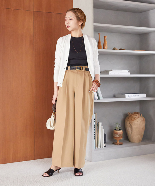 VERMEIL par iena - VERMEIL par iena ハーフミラノVネックロングカーディガン VERMEIL par iena ハーフミラノVネックロングカーディガン