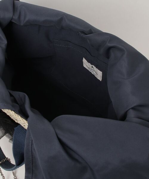 ランバンオンブルー　かごバッグ　美品　LANVIN en Bleu 美品【LANVIN en Bleu】ランバンオンブルー かごバッグ