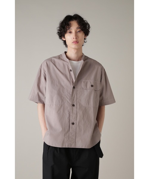 MHL シャツ　半袖 MHL. シャツ WA-SHI COTTON POPLIN メンズ : ZOZOTOWN Yahoo!店