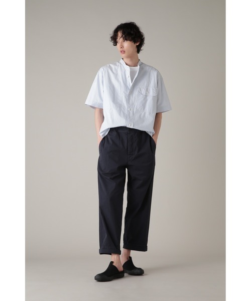 MHL シャツ　半袖 MHL. 「MHL.」 半袖シャツ MEDIUM グリーン系その他7 メンズ