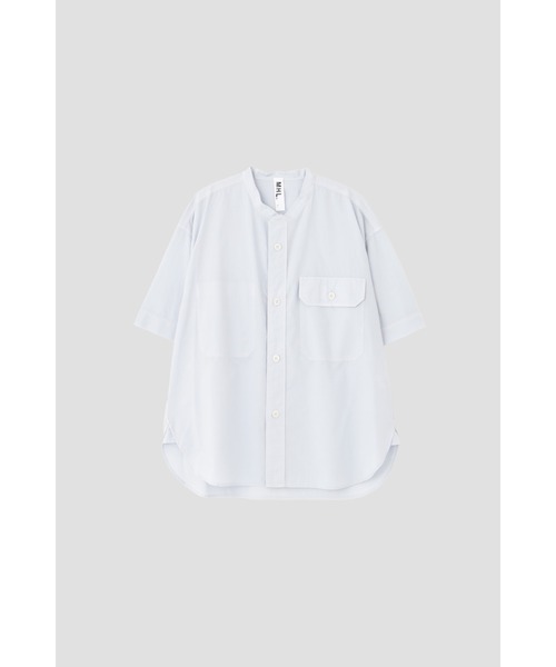 MHL 半袖シャツ MHL. シャツ WA-SHI COTTON POPLIN メンズ : ZOZOTOWN Yahoo!店