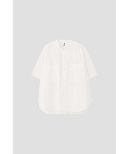 MHL・半袖シャツ MHL. 「MHL.」 半袖シャツ MEDIUM グリーン系その他7 メンズ
