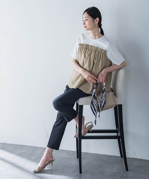 LAUTREAMONT（ロートレアモン） スラックス パンツ シェルタリング